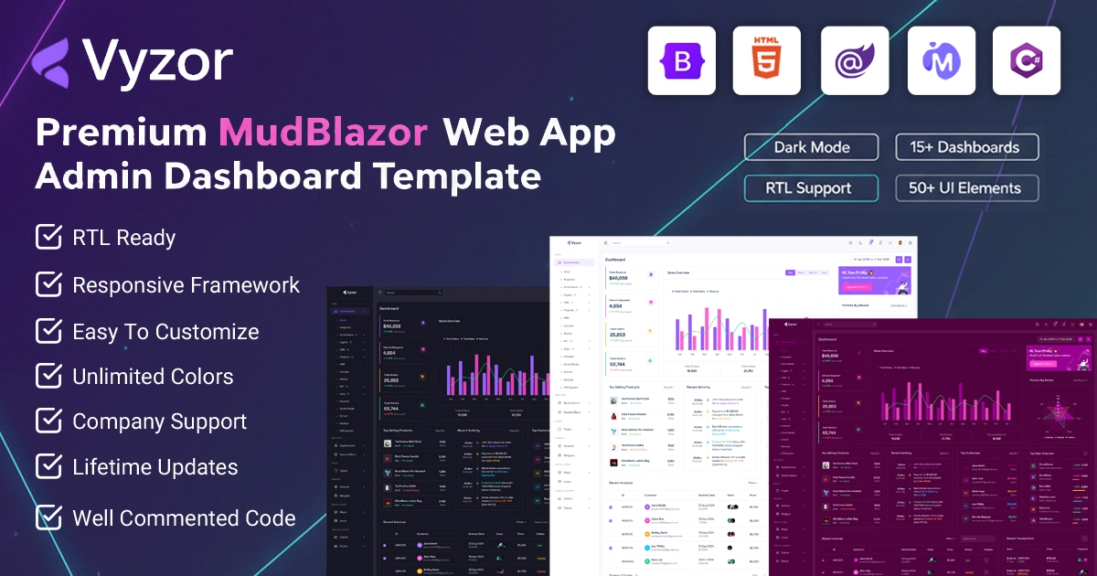 Spriz Admin HTML Template