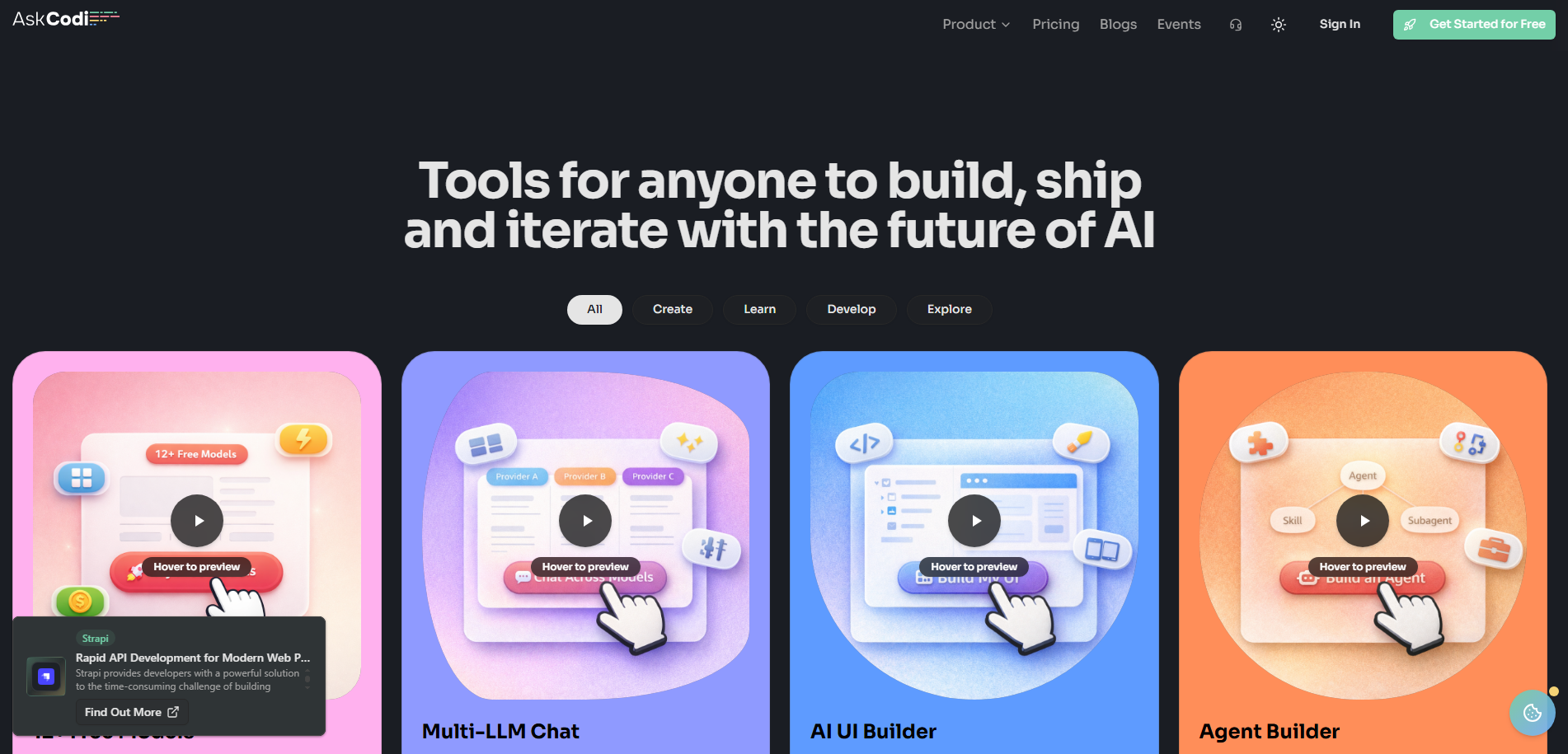 AskCodi UI