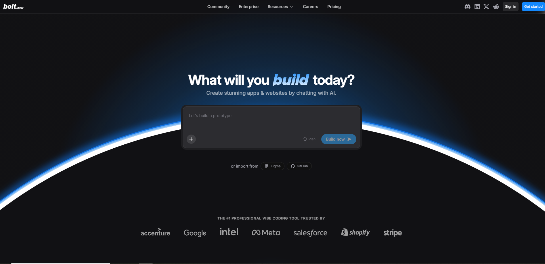 Bolt.new UI