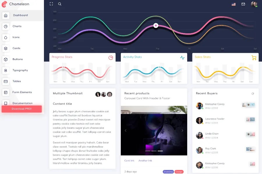 Free Admin Template