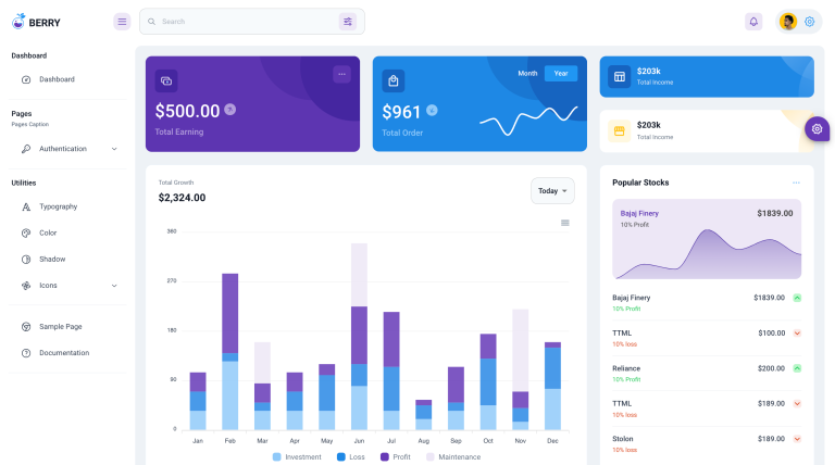 Berry React Template