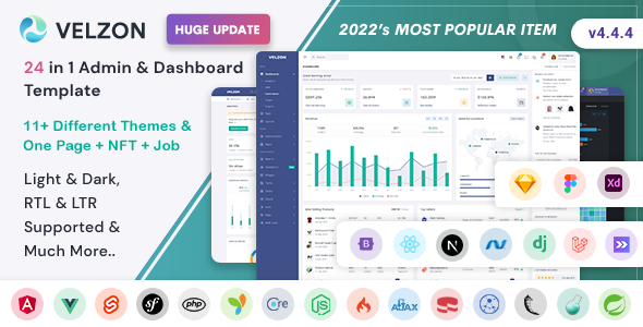 Admin & Dashboard Template